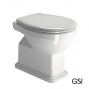 CLASIC/54 White Glossy Υψηλής Πίεσης Πισωστόμια με κάλυμμα Soft Close, GSI